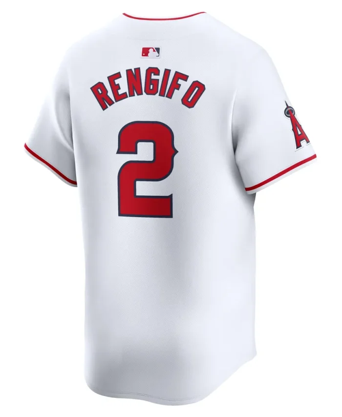 Luis Rengifo Los Angeles Angels Home Limited Player Jersey - White