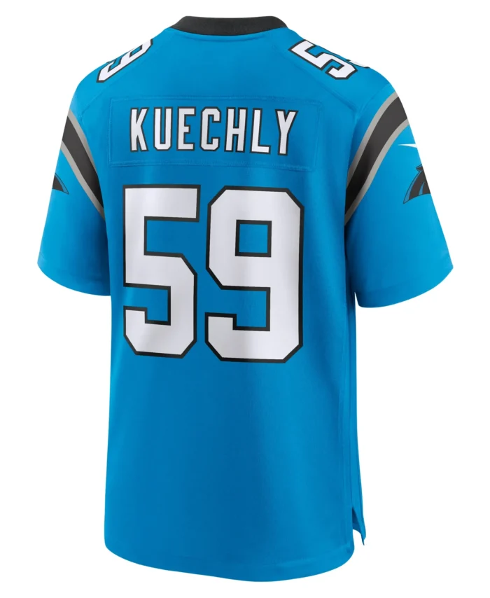 Luke Kuechly Carolina Panthers Retired Player Game Jersey - Blue