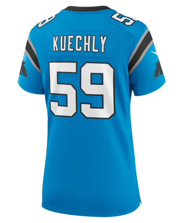 Luke Kuechly Carolina Panthers Women's Retired Player Game Jersey - Blue