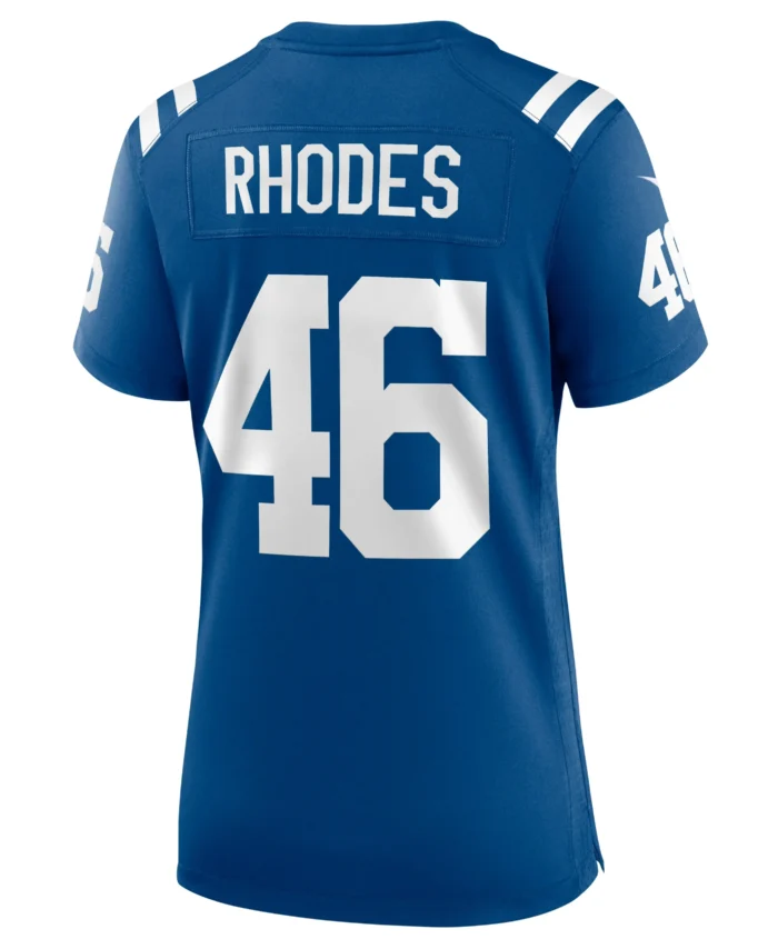 Luke Rhodes Indianapolis Colts Women's Game Jersey - Royal