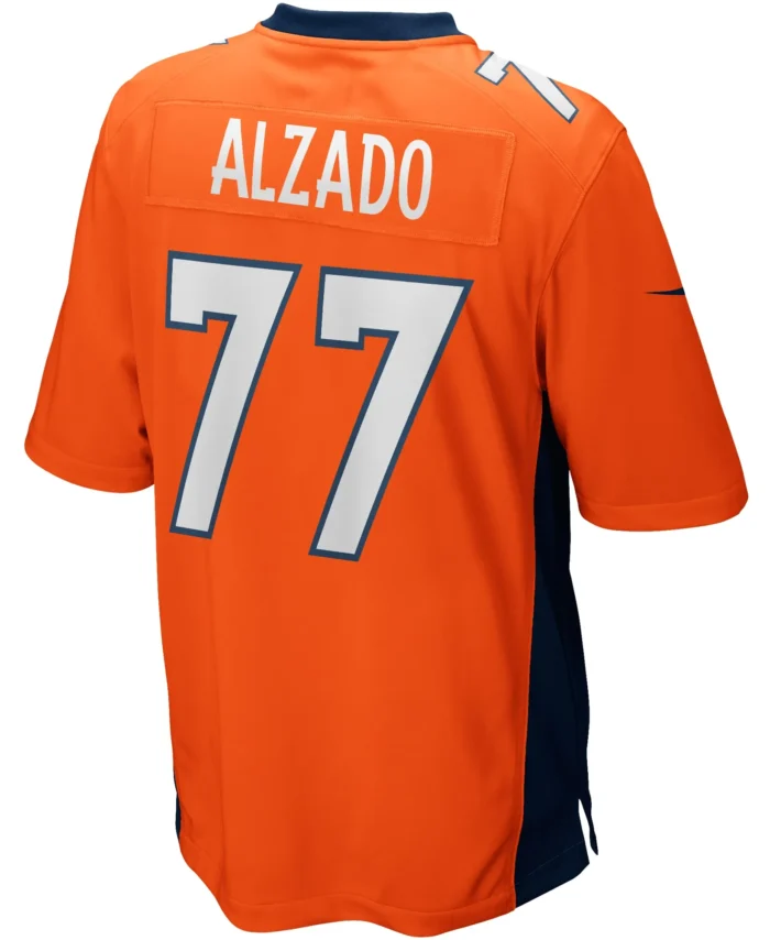 Lyle Alzado Denver Broncos Game Retired Player Jersey - Orange