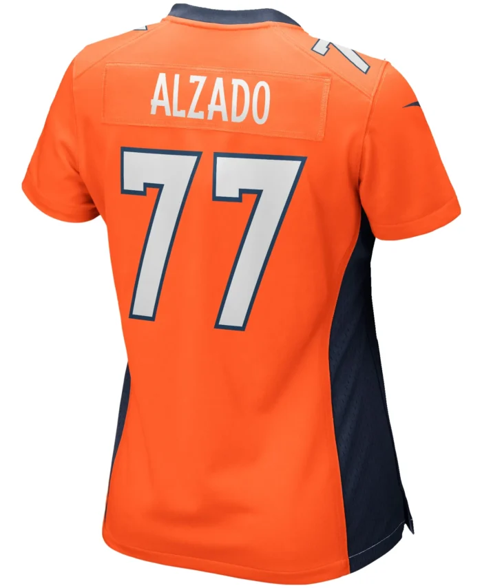 Lyle Alzado Denver Broncos Women's Game Retired Player Jersey - Orange