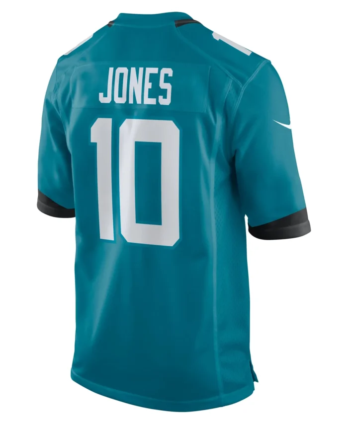 Mac Jones Jacksonville Jaguars Team Game Jersey -  Teal