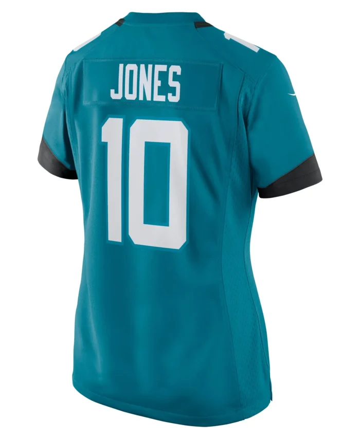 Mac Jones Jacksonville Jaguars Women's Team Game Jersey -  Teal