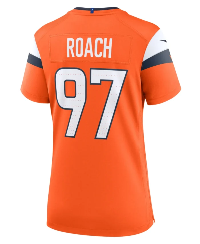 Malcolm Roach Denver Broncos Women's Team Game Jersey -  Orange