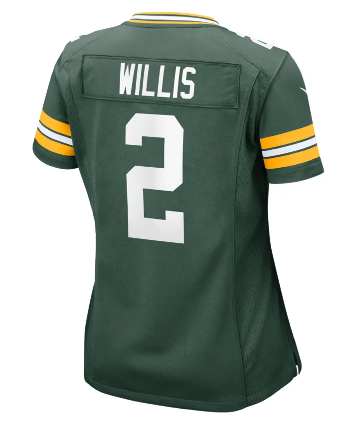 Malik Willis Green Bay Packers Women's  Game Jersey -  Green