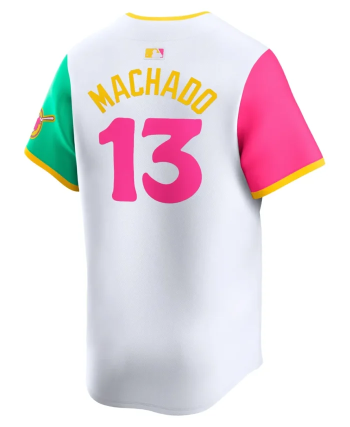 Manny Machado San Diego Padres City Connect Limited Player Jersey- White