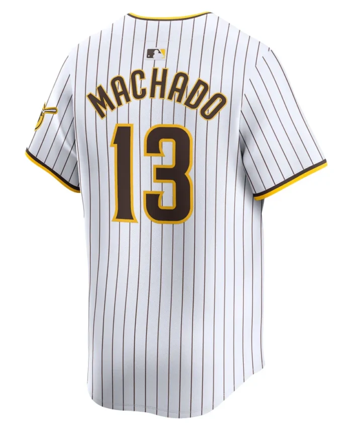 Manny Machado San Diego Padres Home Limited Player Jersey- White