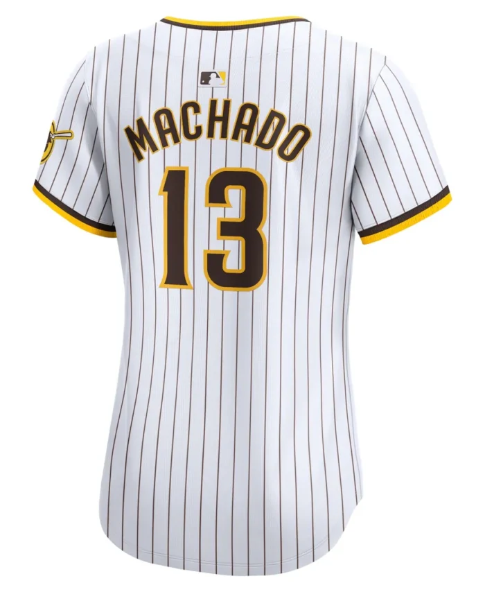 Manny Machado San Diego Padres Women Home Limited Player Jersey - White