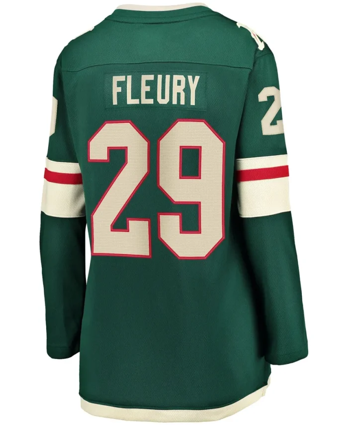 Marc-Andre Fleury Minnesota Wild Fanatics Women Home Breakaway Player Jersey - Green