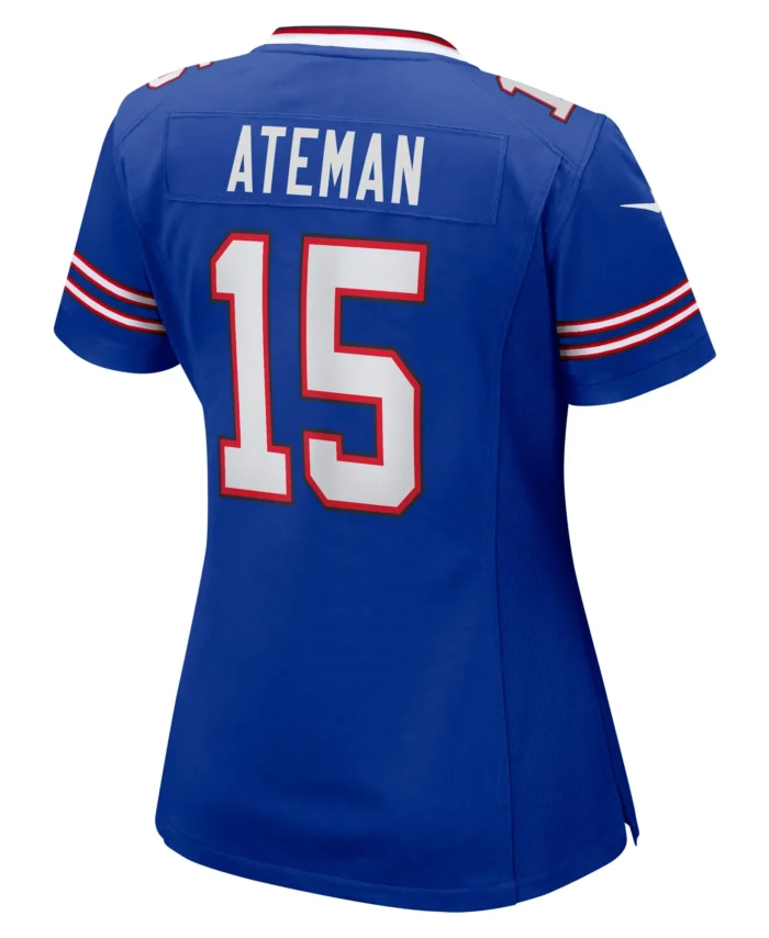 Marcell Ateman Buffalo Bills Women's Team Game Jersey - Royal