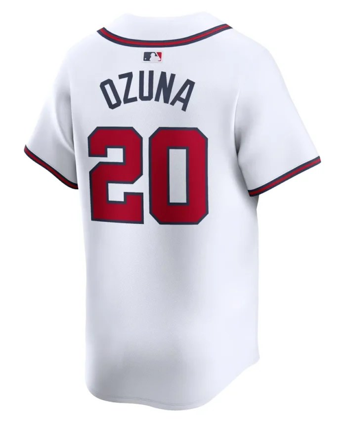 Marcell Ozuna Atlanta Braves Home Limited Player Jersey - White