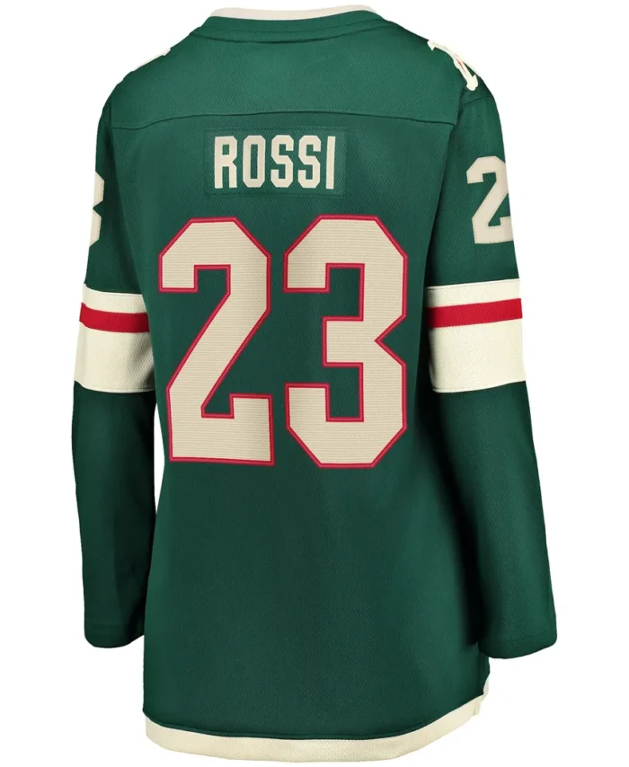 Marco Rossi Minnesota Wild Fanatics Women Home Breakaway Player Jersey - Green