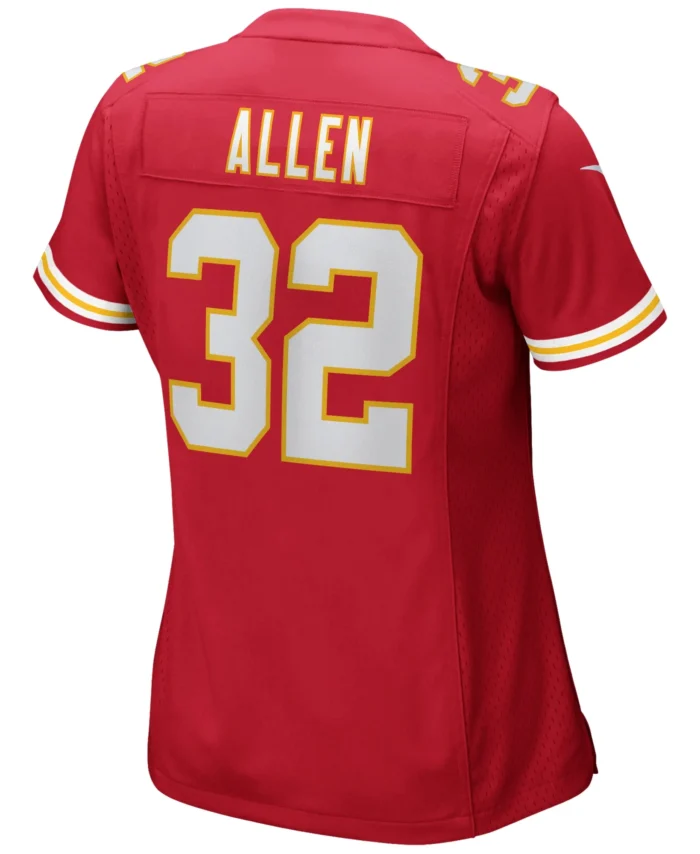 Marcus Allen Kansas City Chiefs Women's Game Retired Player Jersey - Red