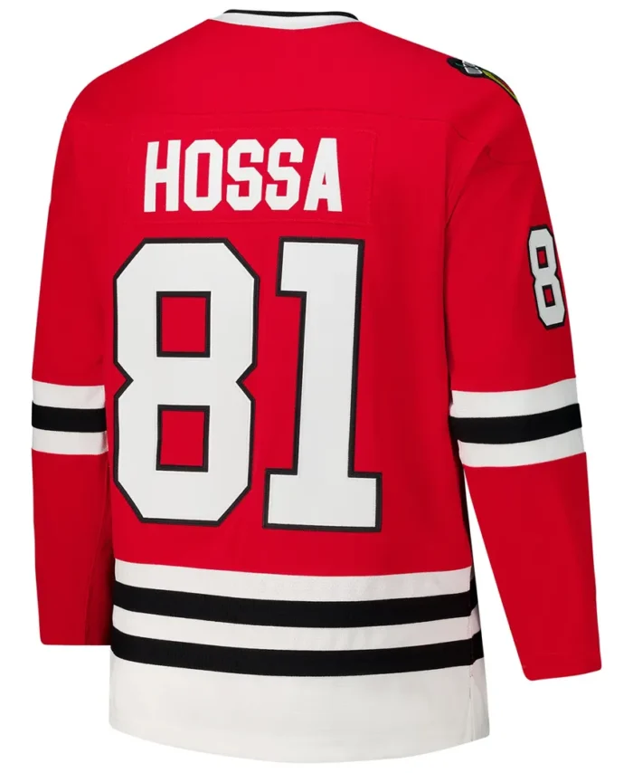 Marian Hossa Chicago Blackhawks 2014-15 Power Play Jersey - Red