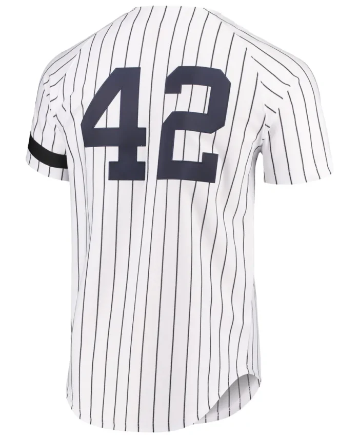Mariano Rivera New York Yankees Mitchell Ness Authentic Jersey- White