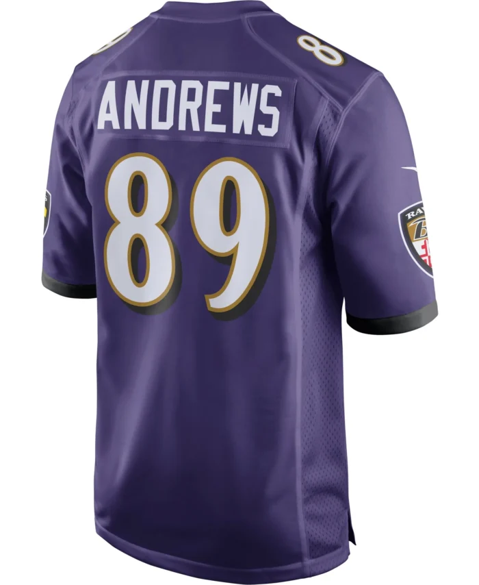Mark Andrews Baltimore Ravens Game Jersey - Purple