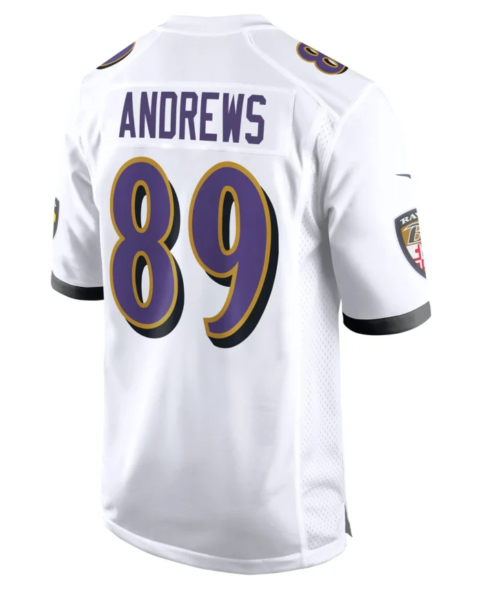 Mark Andrews Baltimore Ravens Game Jersey - White