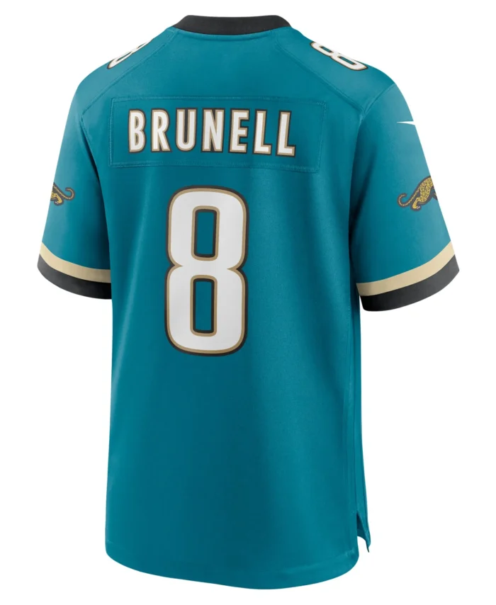 Mark Brunell Jacksonville Jaguars Prowler Throwback Retired Player Game Jersey - Teal
