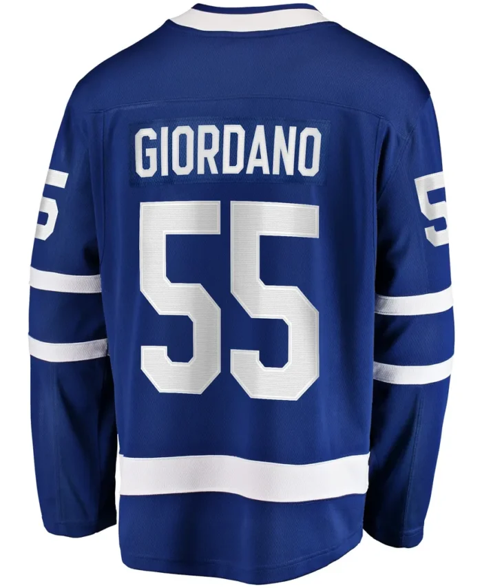 Mark Giordano Toronto Maple Leafs Fanatics Home Breakaway Player Jersey - Blue