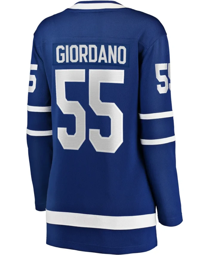 Mark Giordano Toronto Maple Leafs Women Fanatics Home Breakaway Player Jersey - Blue