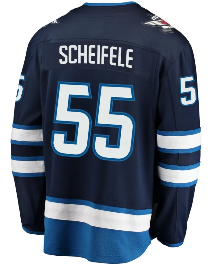 Mark Scheifele Winnipeg Jets Fanatics Breakaway Replica Jersey - Navy