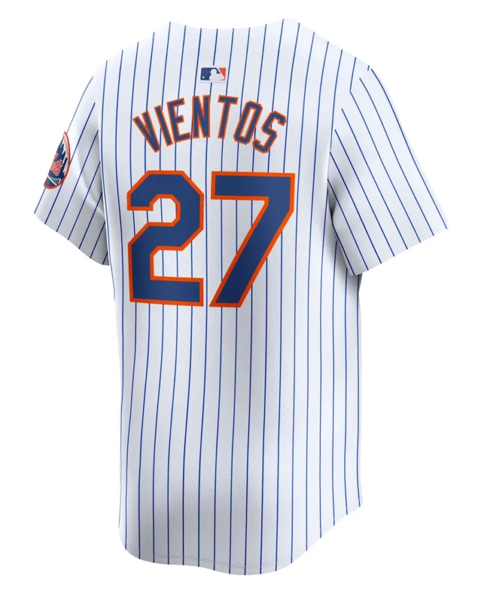 Mark Vientos New York Mets Home Limited Player Jersey - White