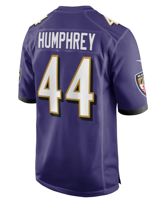 Marlon Humphrey Baltimore Ravens Game Team Jersey - Purple