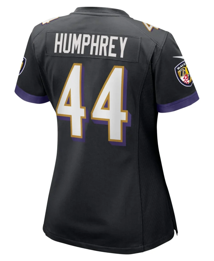 Marlon Humphrey Baltimore Ravens Women's Game Jersey - Black