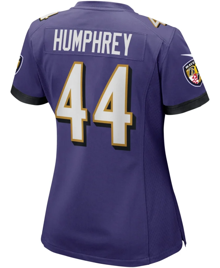 Marlon Humphrey Baltimore Ravens Women's Game Player Jersey - Purple