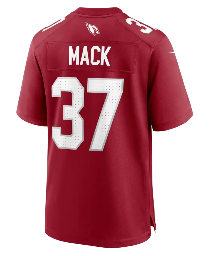 Marlon Mack Arizona Cardinals Team Game Jersey -  Cardinal