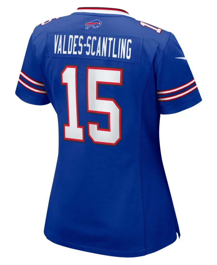 Marquez Valdes-Scantling Buffalo Bills Women's  Game Jersey -  Royal