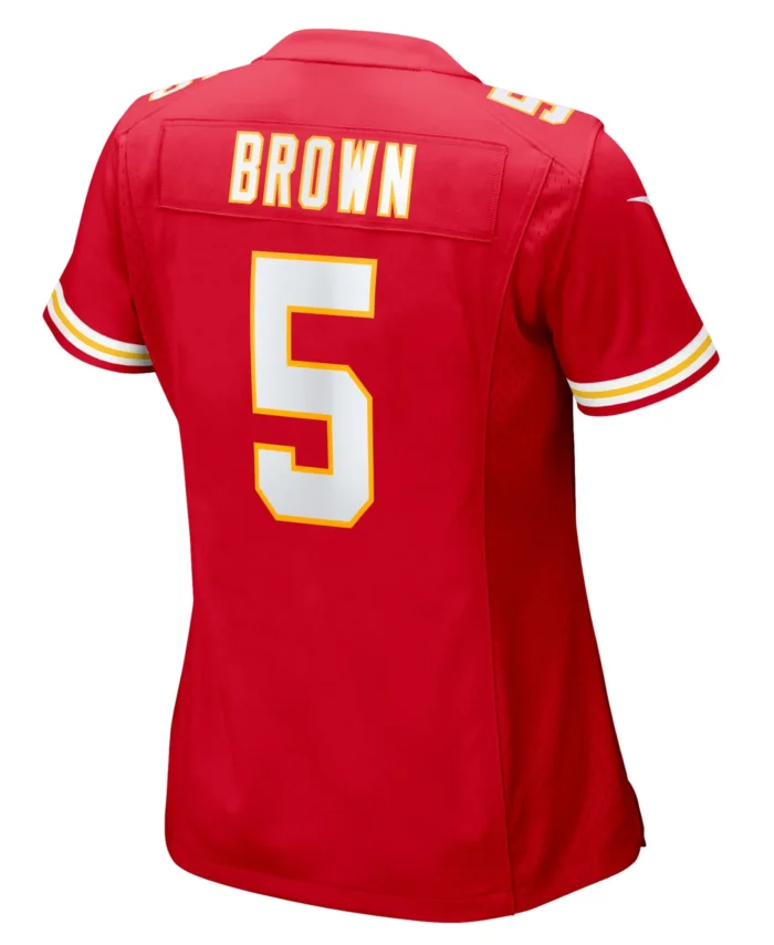 Marquise Brown Kansas City Chiefs Women's  Game Jersey -  Red
