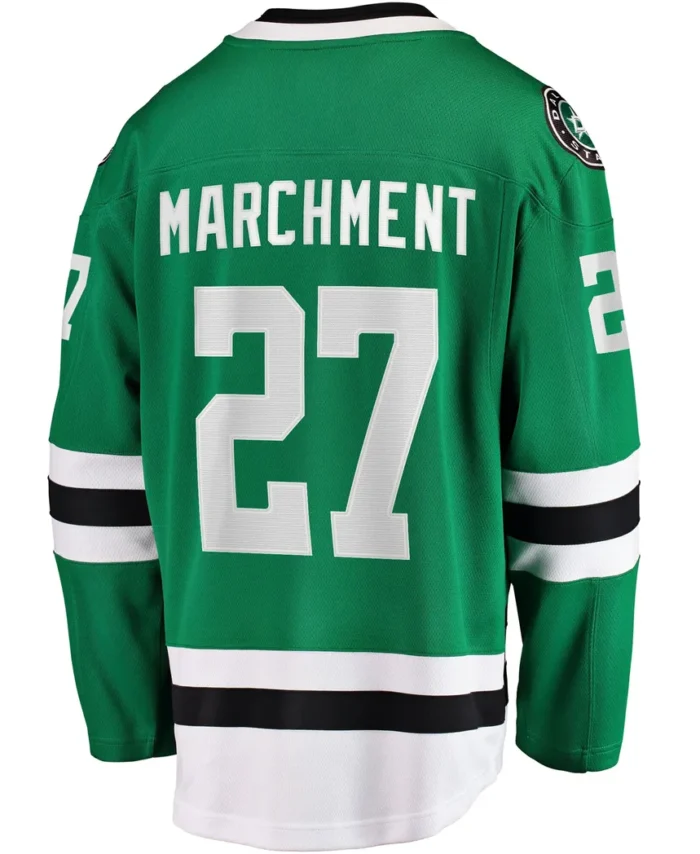 Mason Marchment Dallas Stars Fanatics Home Breakaway Player Jersey - Kelly Green