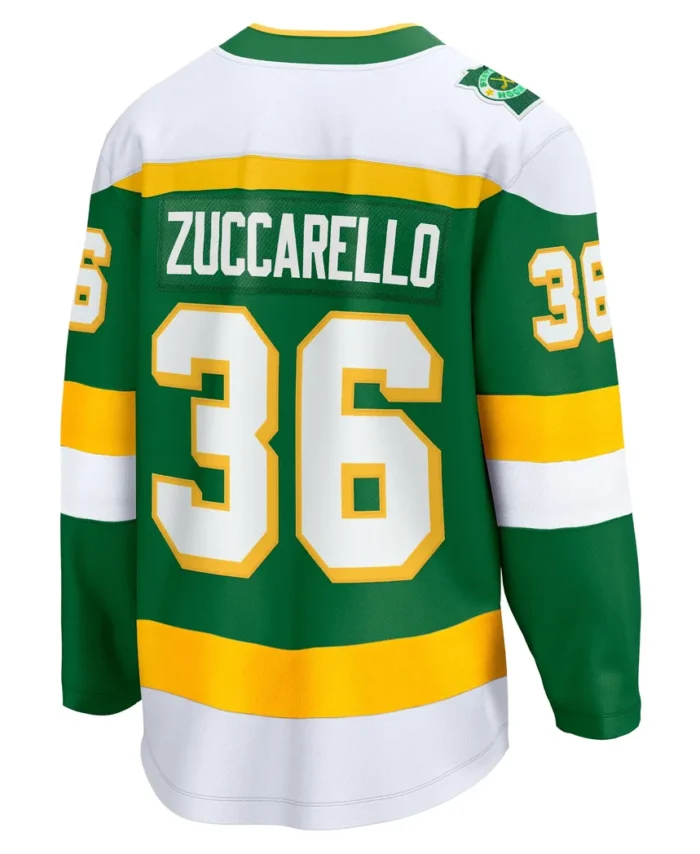 Mats Zuccarello Minnesota Wild Fanatics Alternate Premier Breakaway Player Jersey - Green