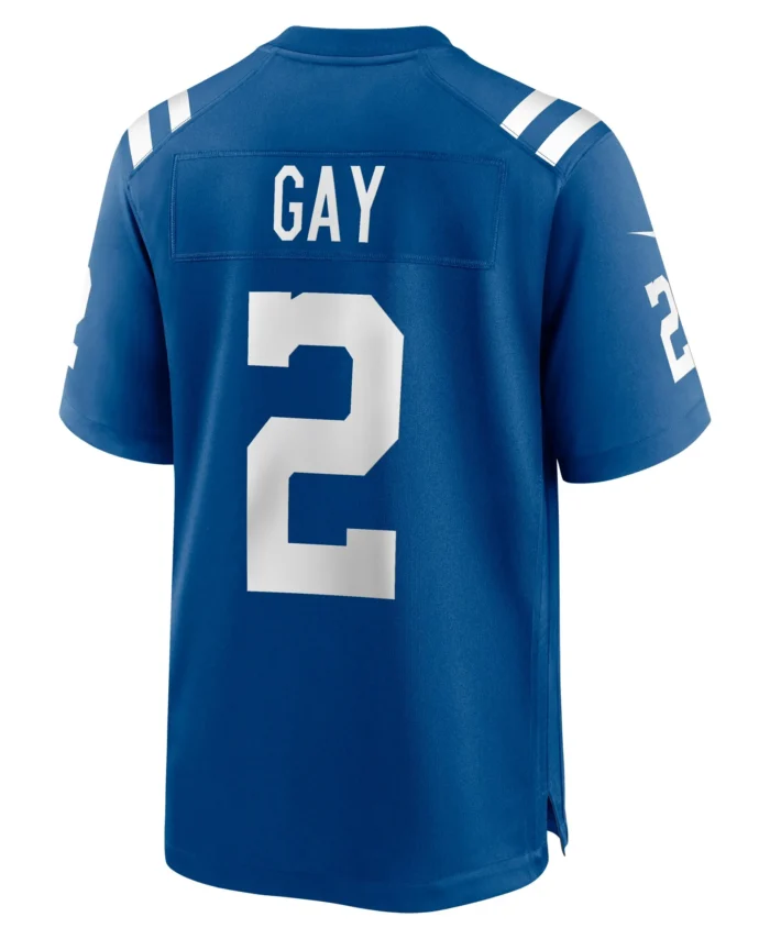 Matt Gay Indianapolis Colts Game Player Jersey - Royal