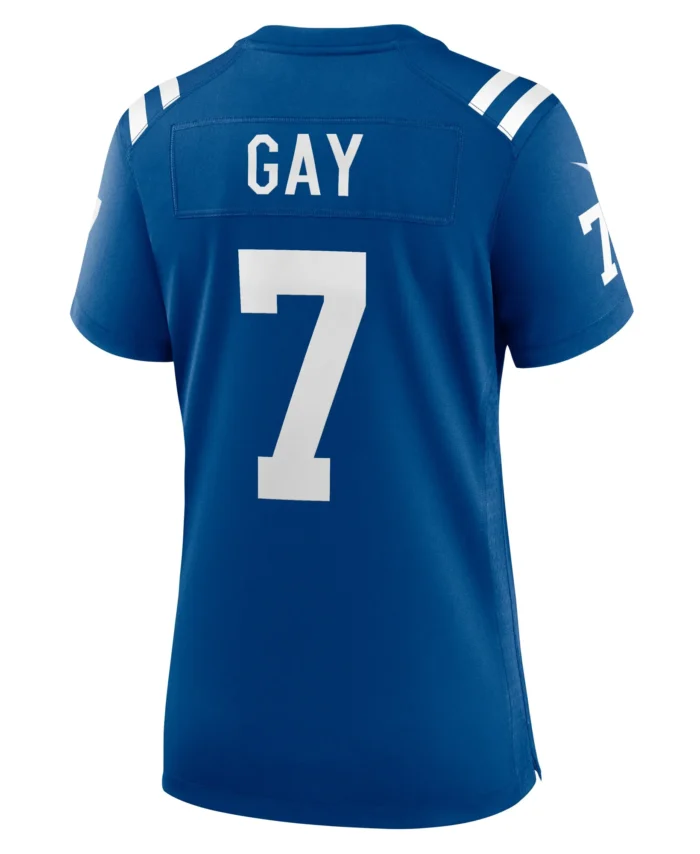 Matt Gay Indianapolis Colts Women's Team Game Jersey - Royal