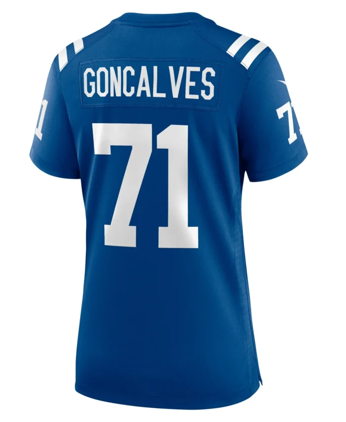 Matt Goncalves Indianapolis Colts Women's Game Jersey -  Royal