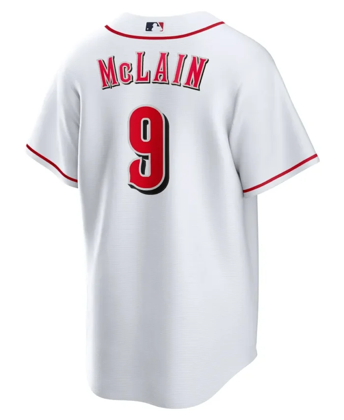 Matt McLain Cincinnati Reds Home Replica Jersey - White