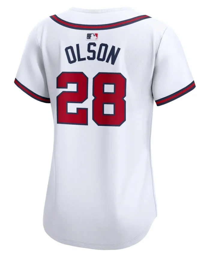 Matt Olson Atlanta Braves Women Home Limited Player Jersey - White