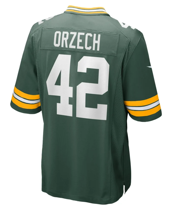 Matt Orzech Green Bay Packers  Game Jersey -  Green