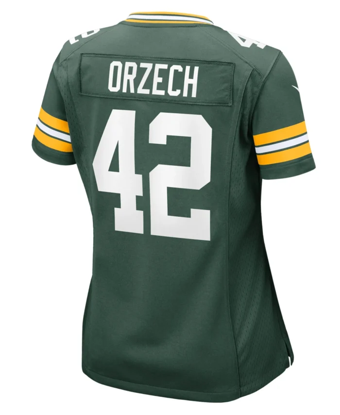 Matt Orzech Green Bay Packers Women's  Game Jersey -  Green