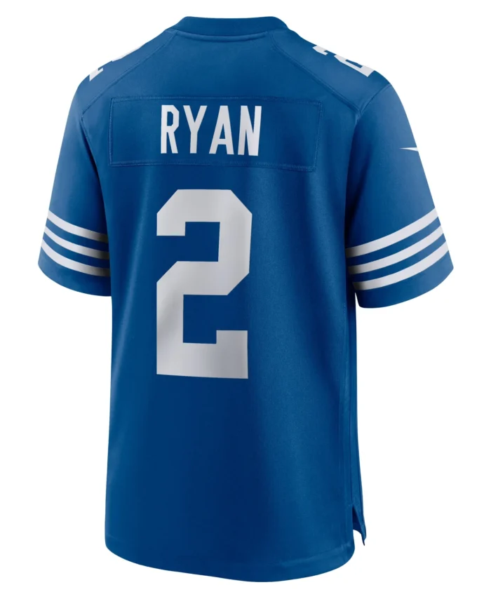 Matt Ryan Indianapolis Colts Alternate Game Jersey - Royal