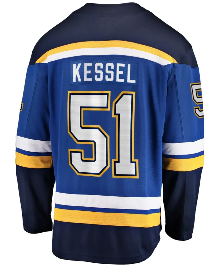 Matthew Kessel St. Louis Blues Fanatics Home Premier Breakaway Player Jersey - Blue