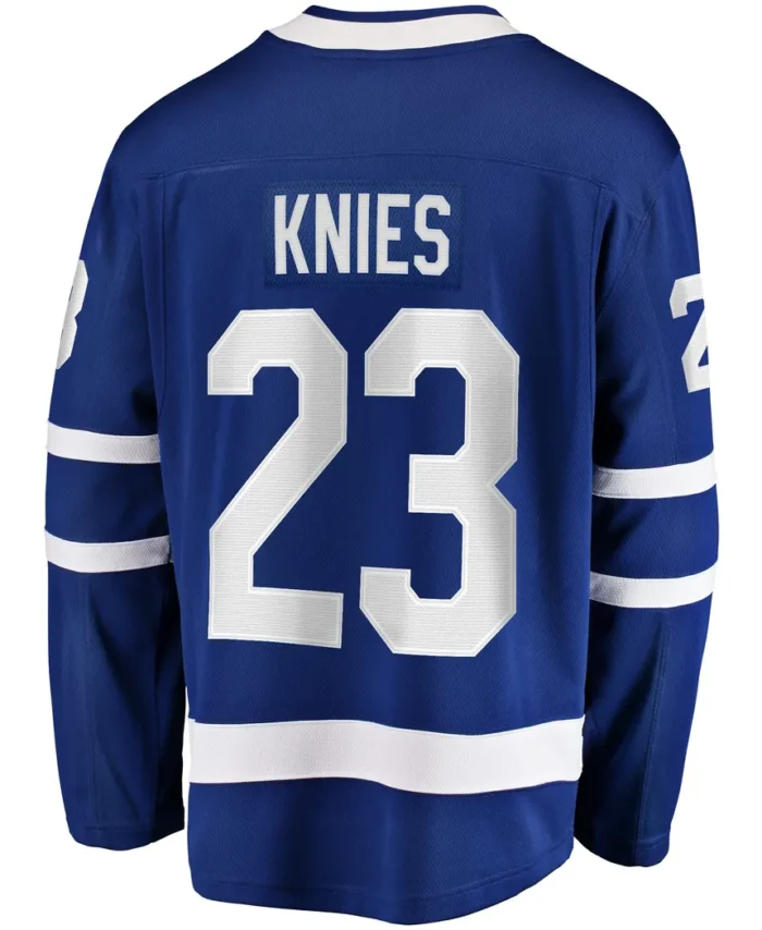 Matthew Knies Toronto Maple Leafs Fanatics Home Premier Breakaway Player Jersey - Blue