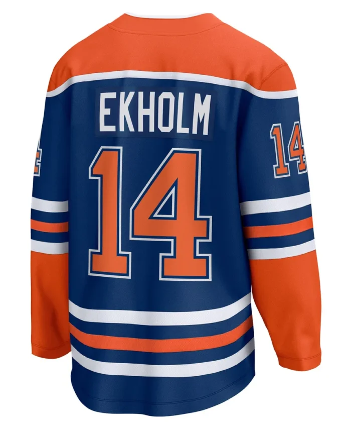 Mattias Ekholm Edmonton Oilers Fanatics Home Breakaway Jersey - Royal