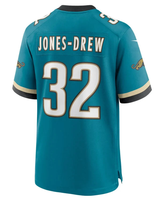 Maurice Jones-Drew Jacksonville Jaguars Prowler Throwback Retired Player Game Jersey - Teal