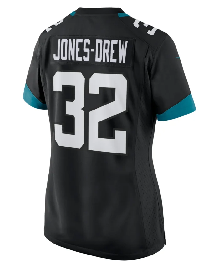 Maurice Jones-Drew Jacksonville Jaguars Women's Game Retired Player Jersey - Black