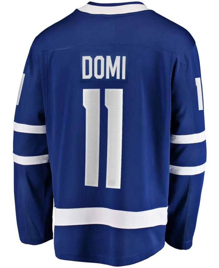 Max Domi Toronto Maple Leafs Fanatics Home Breakaway Jersey - Blue