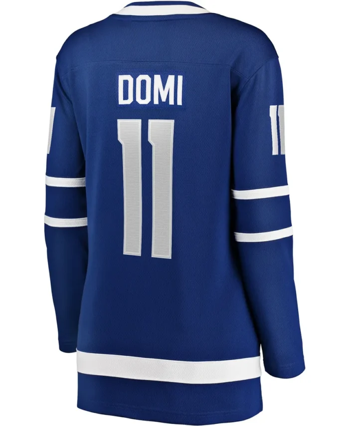 Max Domi Toronto Maple Leafs Fanatics Women Home Breakaway Player Jersey - Blue